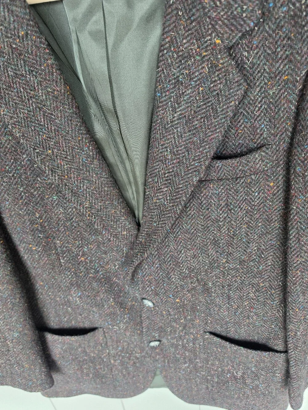 Vintage Daniel Hechter Tweed Men Sport Coat Blazer